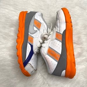 Orange/blue/white Nike